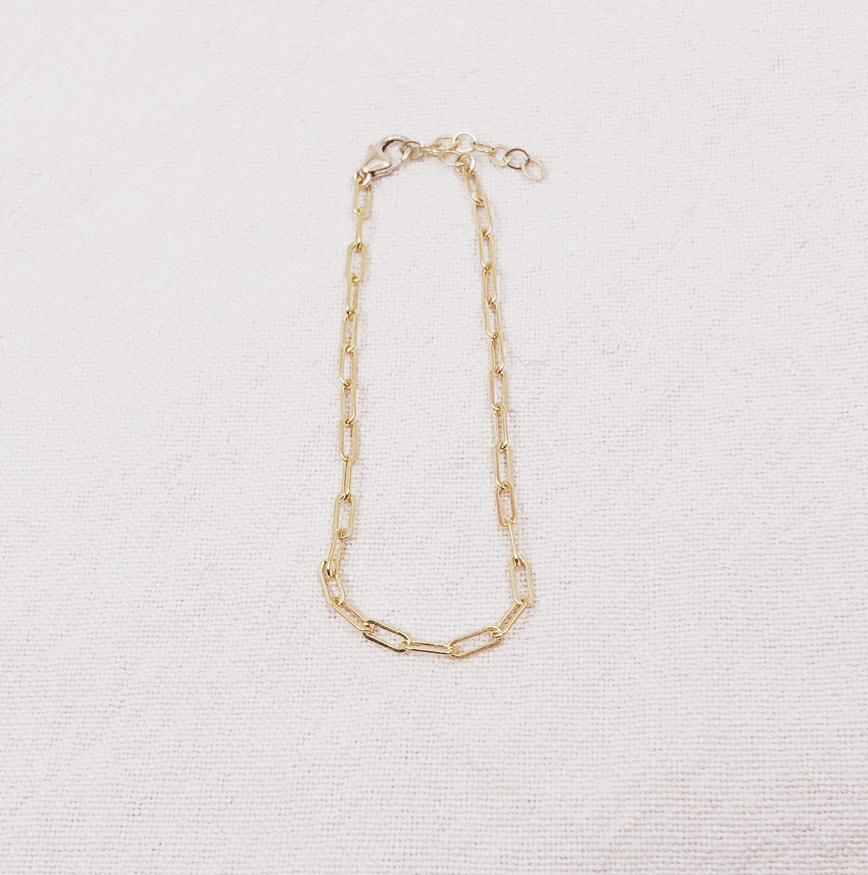Long Link Gold Bracelet – The Gathershop